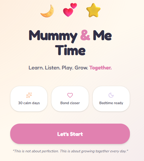 Mummy & Me Time App